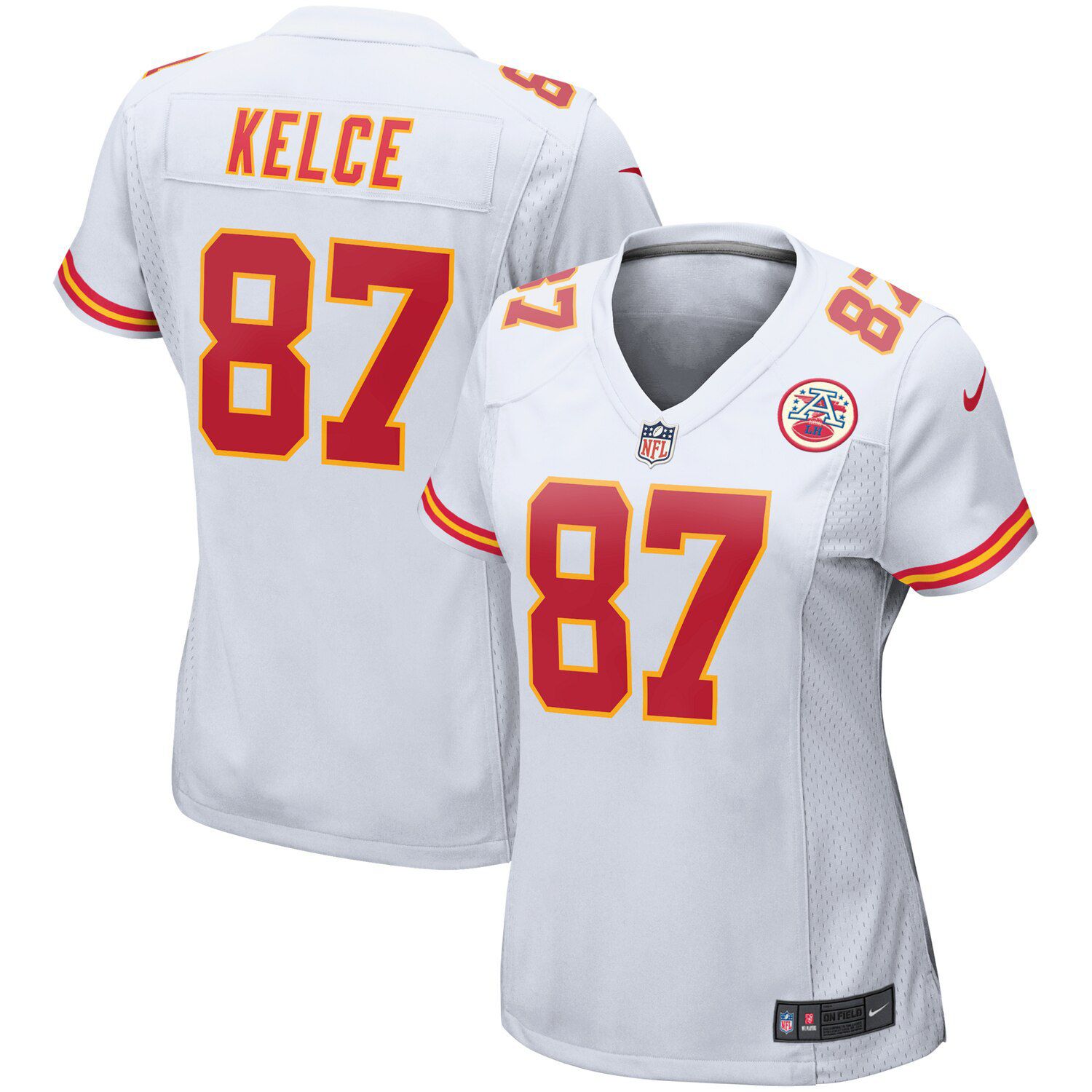 travis kelce jersey women's