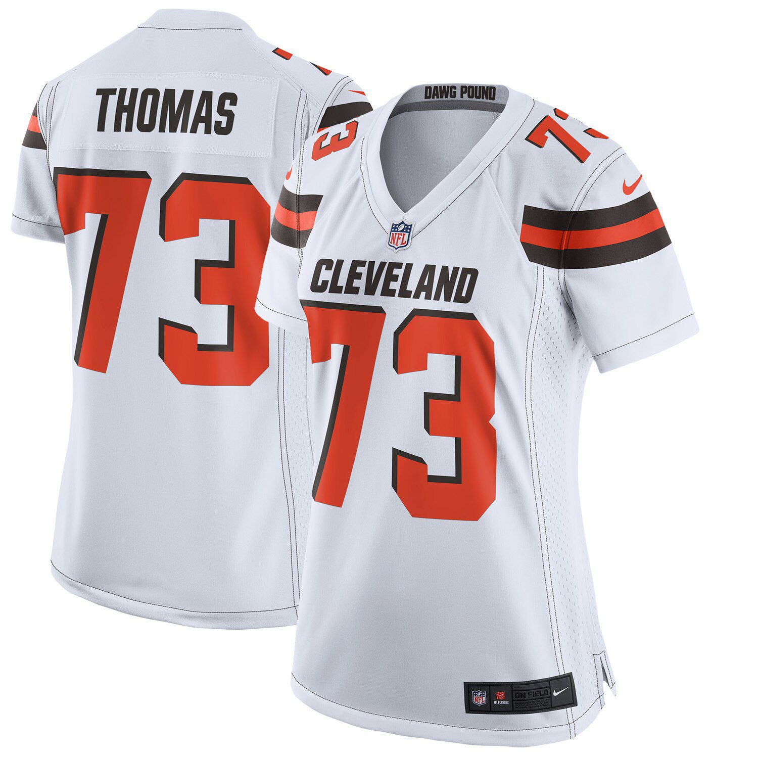 Joe Thomas Cleveland Browns Signed Autographed Brown #73 Jersey JSA –