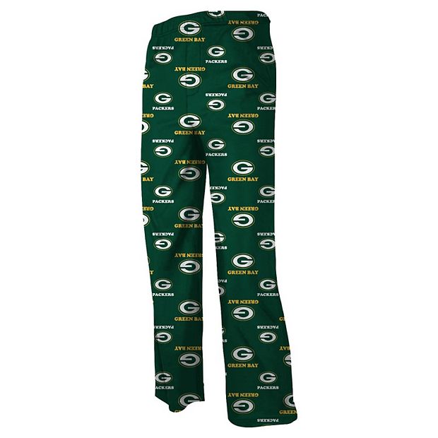 Green Bay Packers NFL Plaid Family Holiday Pajamas