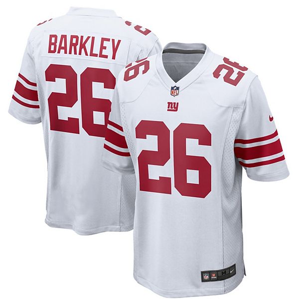 Nike NFL New York Giants (Saquon Barkley) Men's Game Football Jersey - Blue S