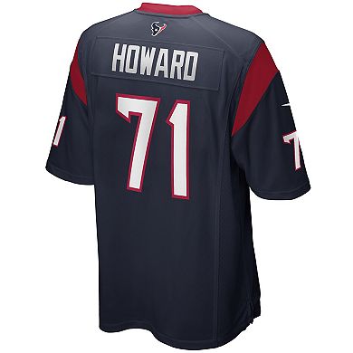 Men's Houston Texans Tytus Howard Nike Navy Game Player Jersey