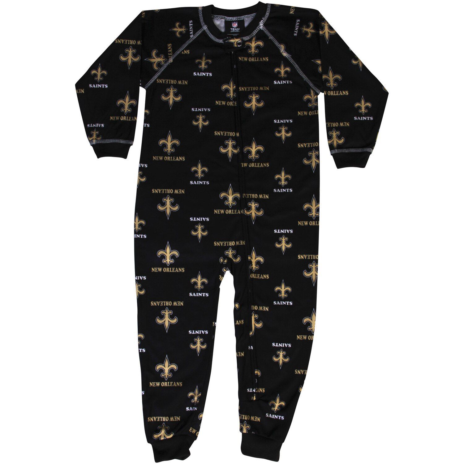 Outerstuff Girls Preschool Black New Orleans Saints Too Cute Tri-Blend Dress