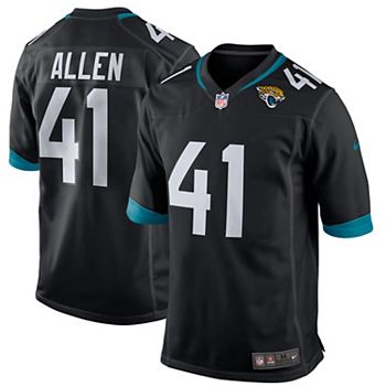 Men's Jacksonville Jaguars Josh Allen Nike Black Game Player Jersey