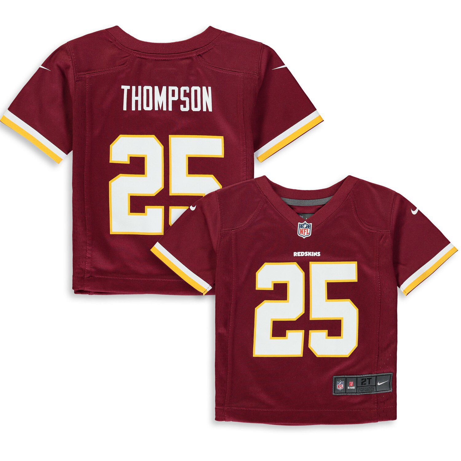 washington redskins toddler jersey