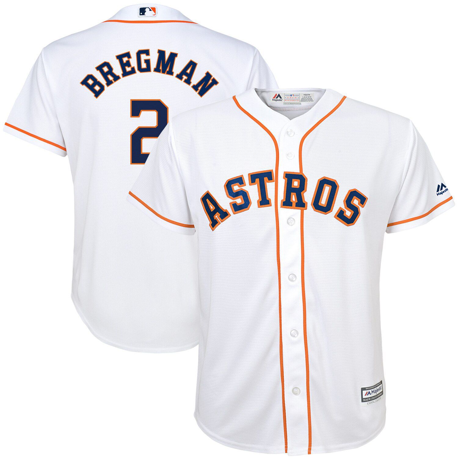 astros jersey white