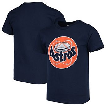 Youth Soft as a Grape Navy Houston Astros Cooperstown Collection T-Shirt