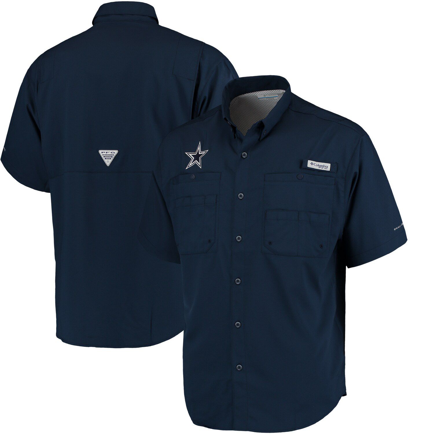 texans columbia fishing shirt