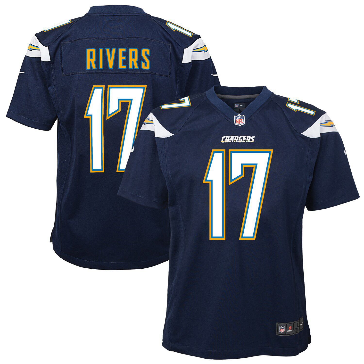 chargers navy blue jersey