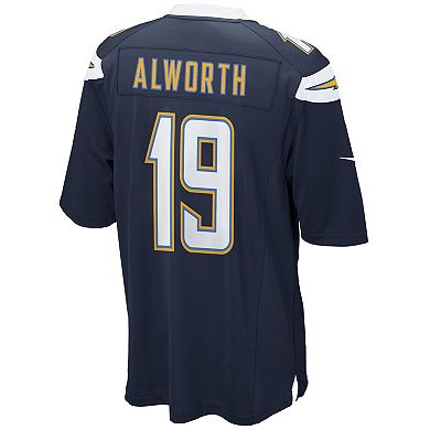 Mens San Diego Chargers Lance Alworth Nike Navy Retired Player Game Jersey