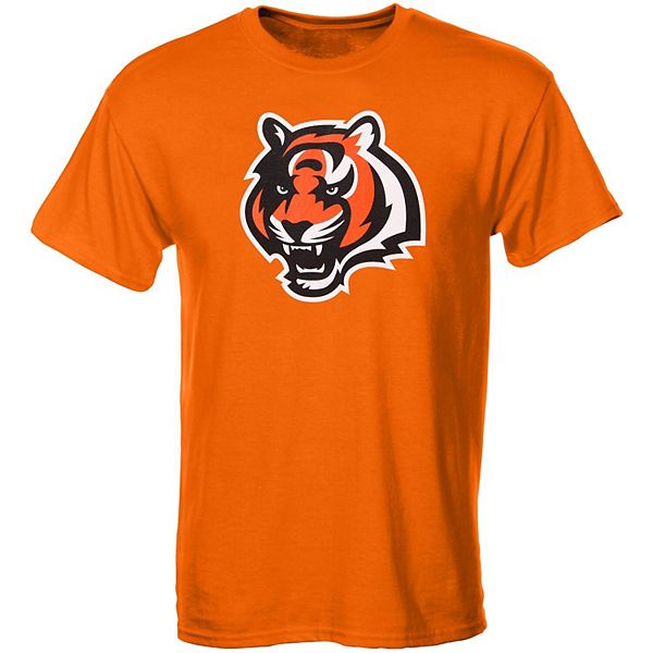 Cincinnati Tiger Black/Orange Sweatshirt on Light Gray Small