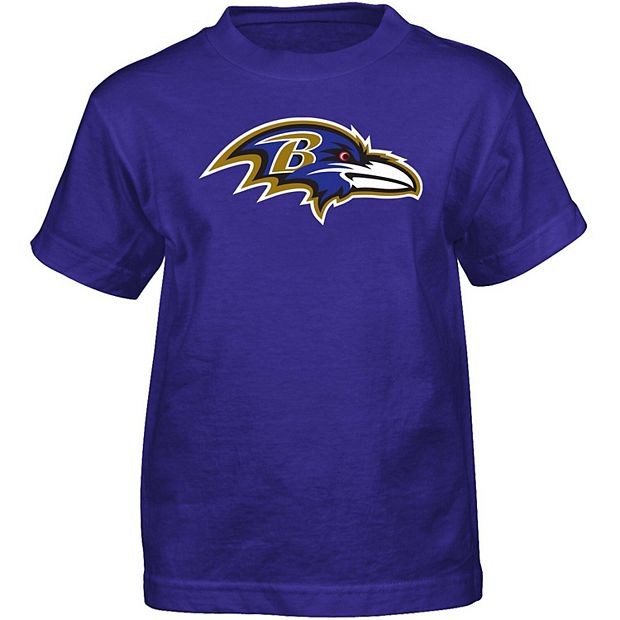 Women's Nike Purple Baltimore Ravens Logo Essential T-Shirt