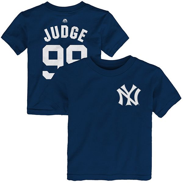 Men's Majestic Threads Aaron Judge Navy New York Yankees Tri-Blend Name &  Number T-Shirt