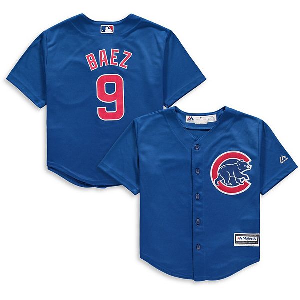 Javier Baez Chicago Cubs Majestic Authentic Collection Cool Base Jersey Sz  50