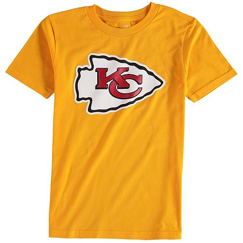 Kansas City Chiefs Youth Primary Logo T-Shirt - Gold