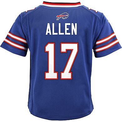 Preschool Nike Josh Allen Royal Buffalo Bills Game Jersey