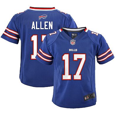 Preschool Nike Josh Allen Royal Buffalo Bills Game Jersey