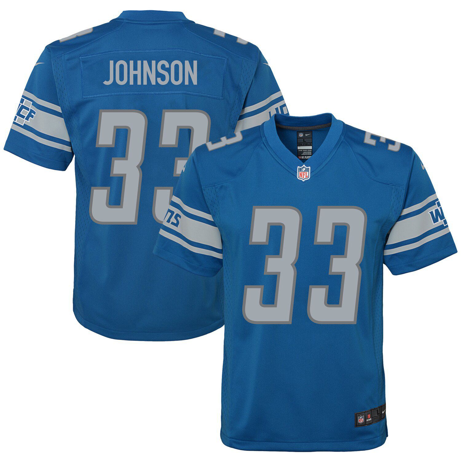 detroit lions youth jersey