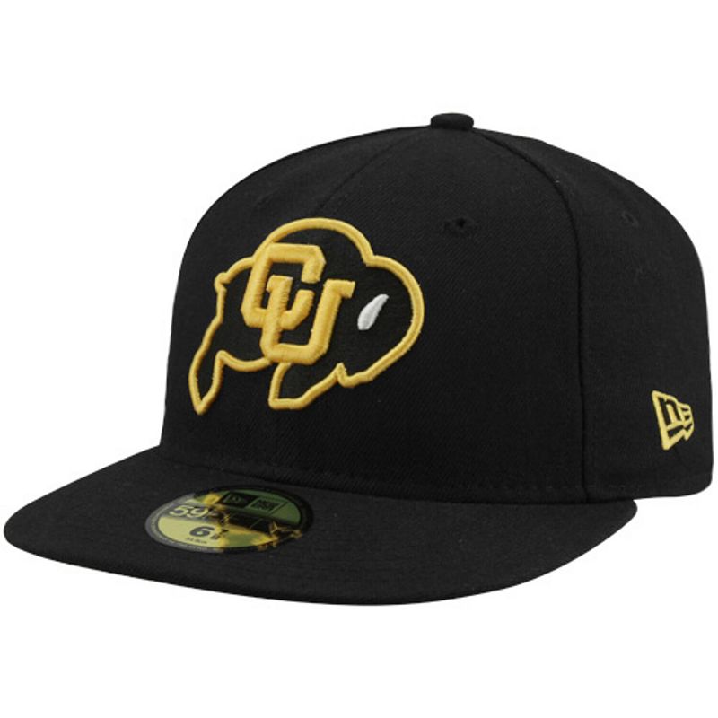 UPC 886948026742 product image for New Era Colorado Buffaloes Master 59FIFTY Fitted Baseball Hat - Black, Size: 7 | upcitemdb.com