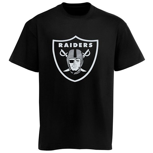 Oakland Raiders Youth (8-20) T-Shirt Long Sleeve Black