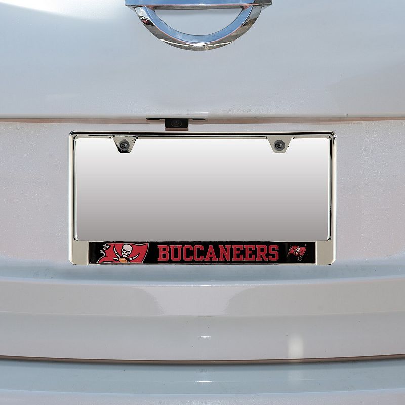 Tampa Bay Buccaneers Bottom Only Mega License Plate Frame, Multicolor