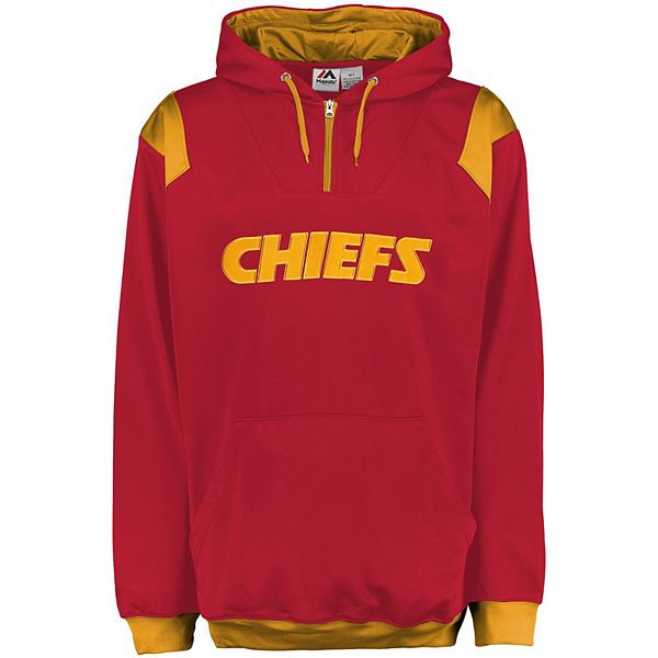 Men's Pro Standard Red Kansas City Chiefs 4-Hit Full-Zip Hoodie