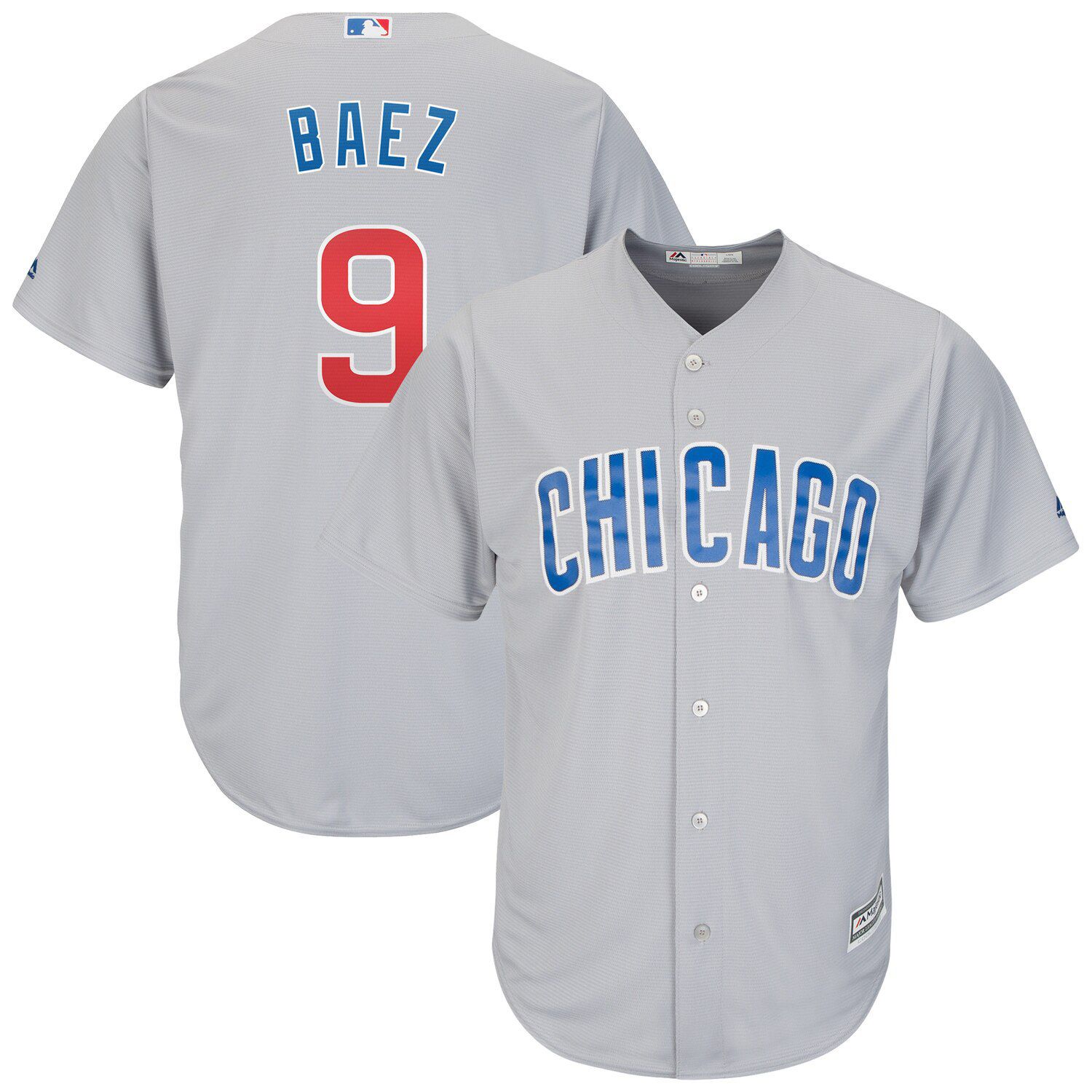 Preschool Chicago Cubs Javier Baez Nike White Home Replica Player Jersey