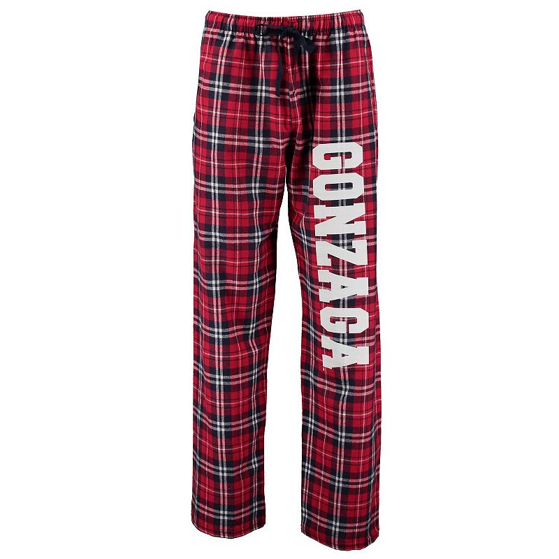 Womens Red Gonzaga Bulldogs Flannel Pajama Pants, Size: 2XL