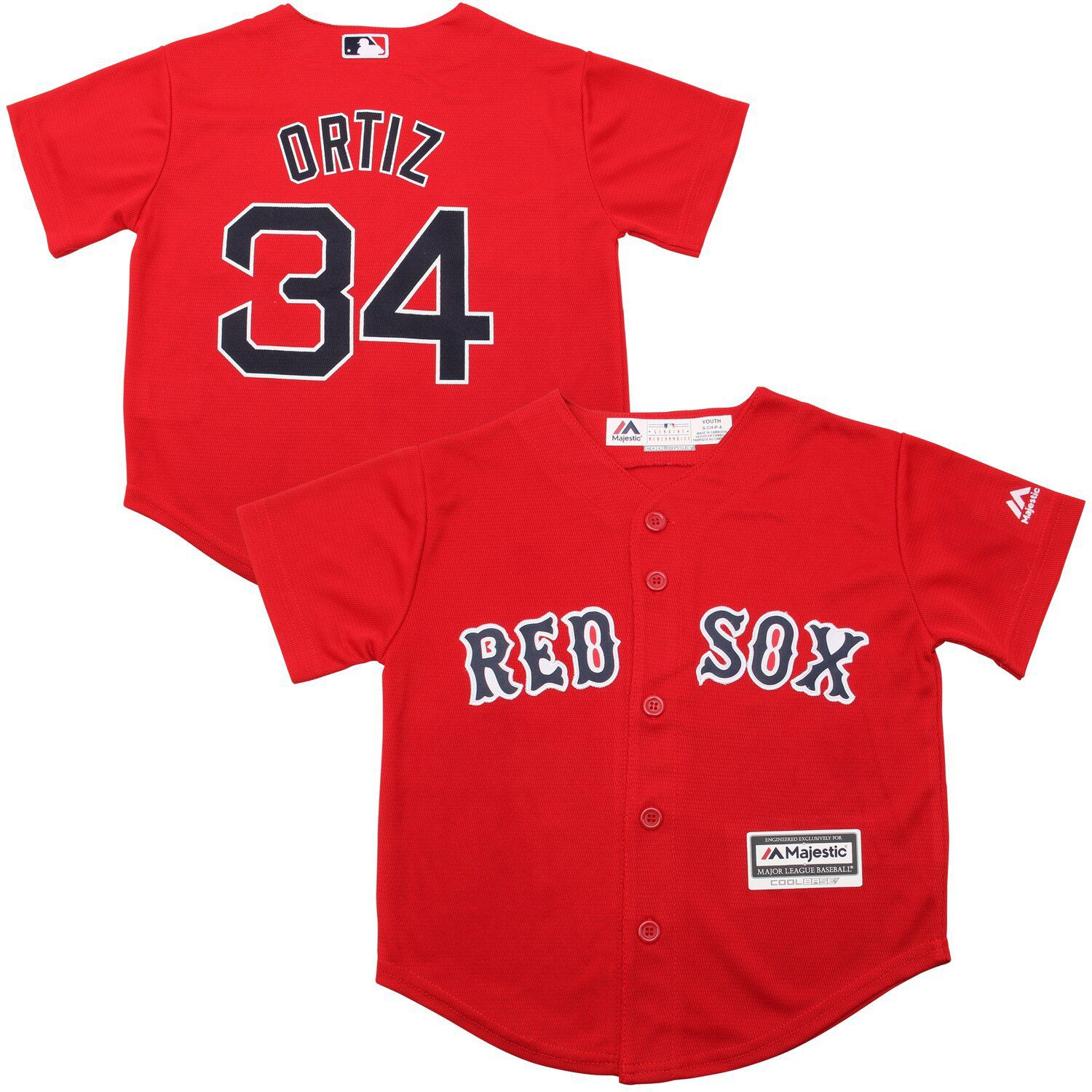 david ortiz majestic jersey