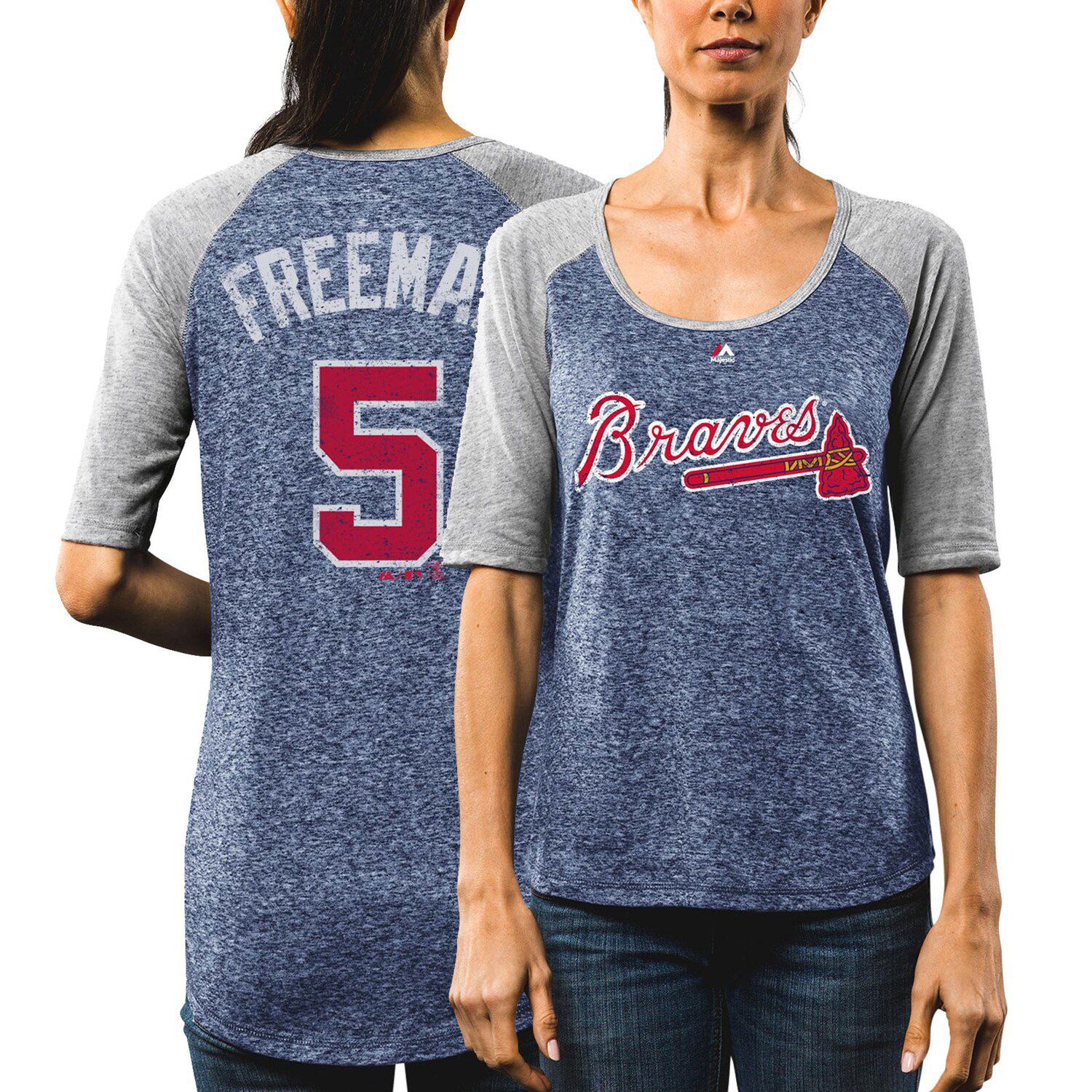 atlanta braves player t shirts