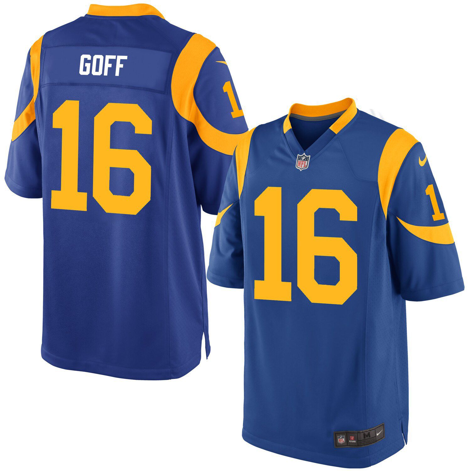 jared goff rams jersey