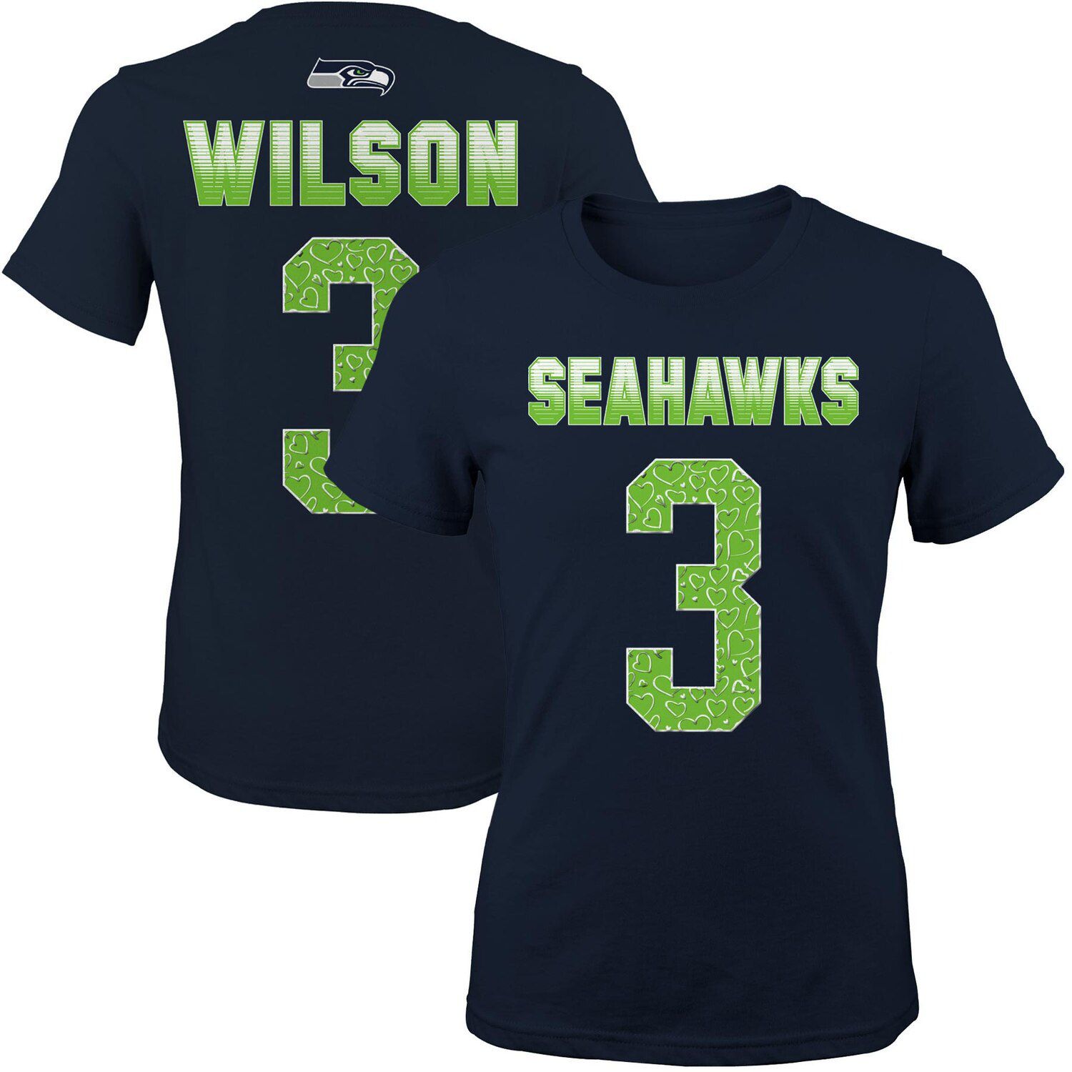 russell wilson girls jersey