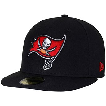Men's New Era Black Tampa Bay Buccaneers Omaha 59FIFTY Hat