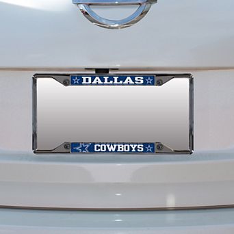 Dallas Cowboys Small Over Small Mega License Plate Frame