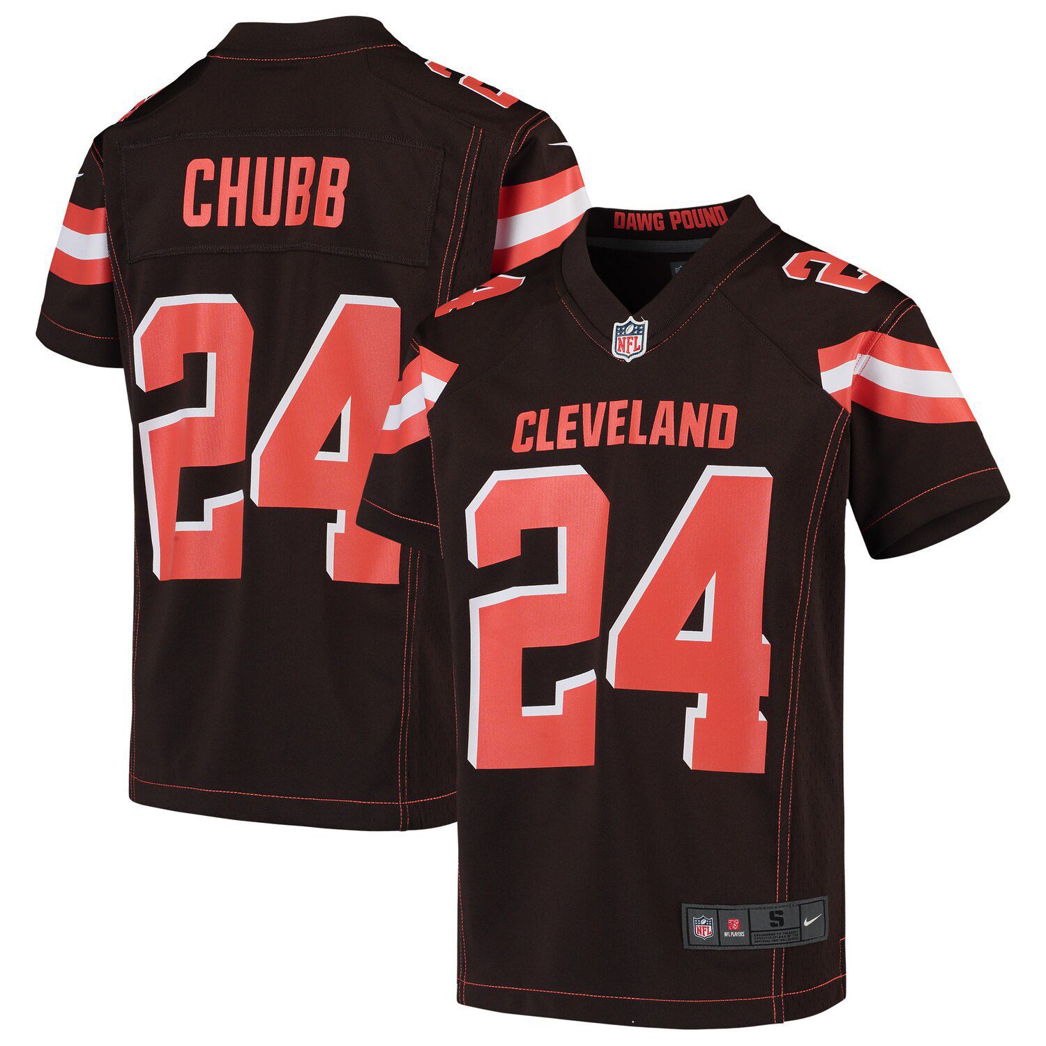 youth nick chubb jersey