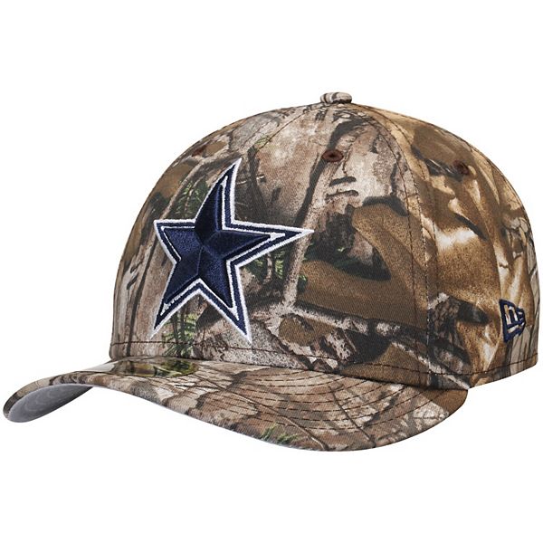 Men's New Era Realtree Camo Dallas Cowboys Star Logo Low Profile 59FIFTY Fitted  Hat
