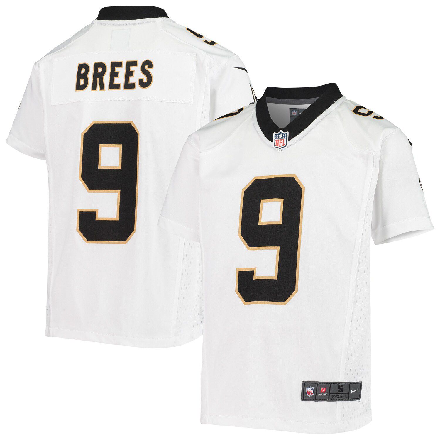 all white saints jersey