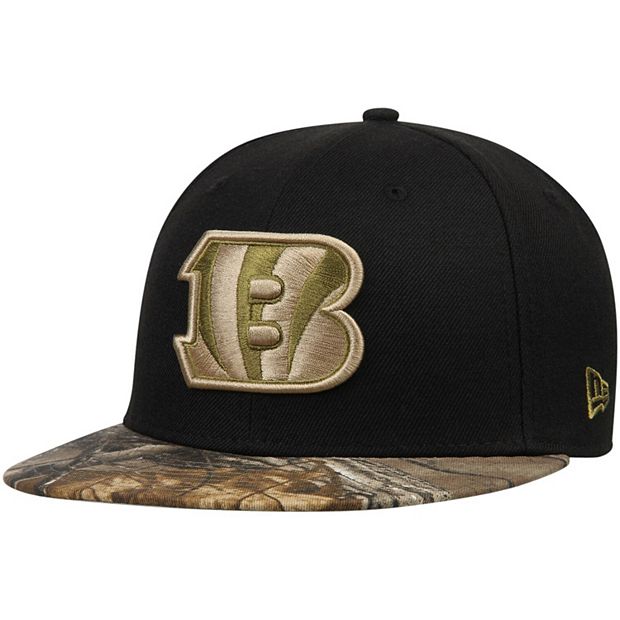 New Era Men's New Era Black Cincinnati Bengals Main 59FIFTY Fitted