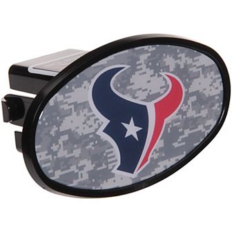 Houston Texans Plastic Oval Fixed 2" Digi Camo Hitch Receiver