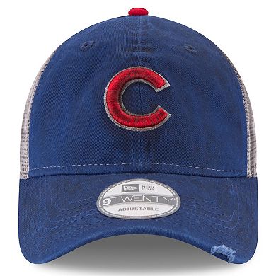 Men's New Era Royal Chicago Cubs Team Rustic 9TWENTY Adjustable Hat
