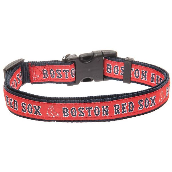 Boston Red Sox Nylon Dog Collar
