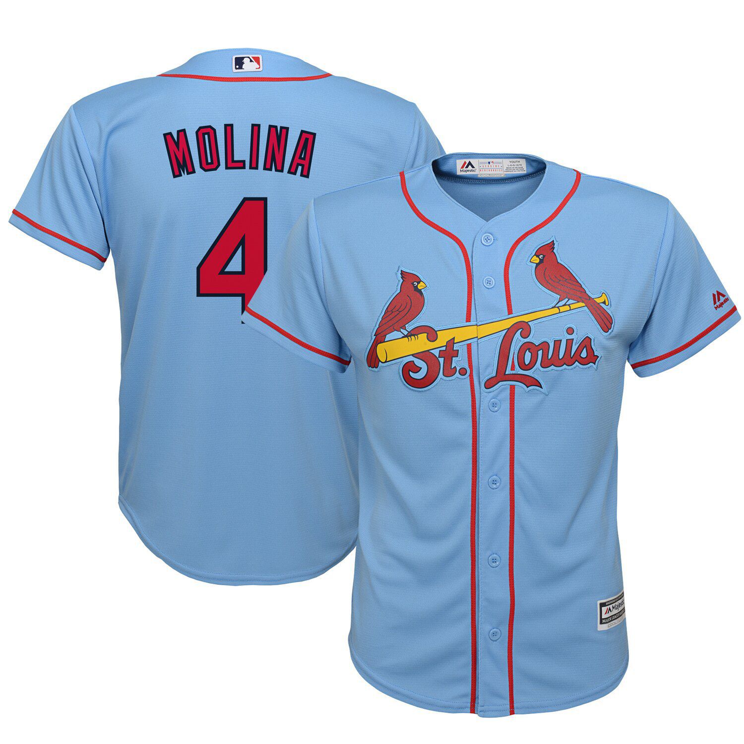 yadier molina youth jersey