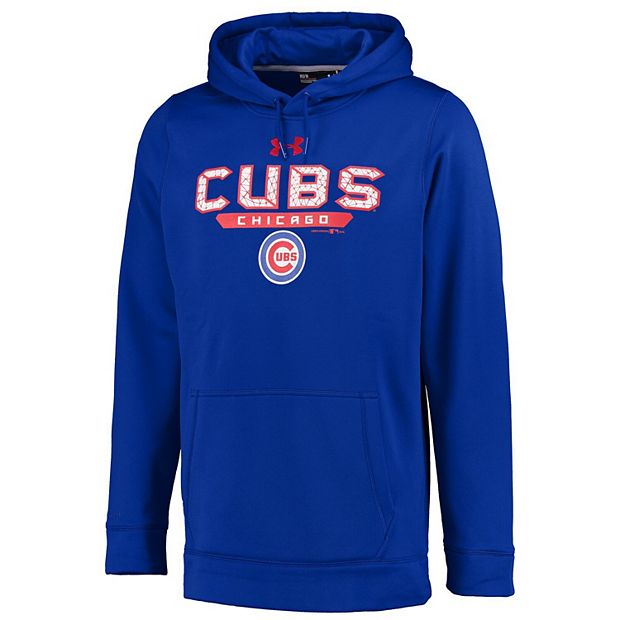 Men's Under Armour Royal Chicago Cubs Pullover Hoodie