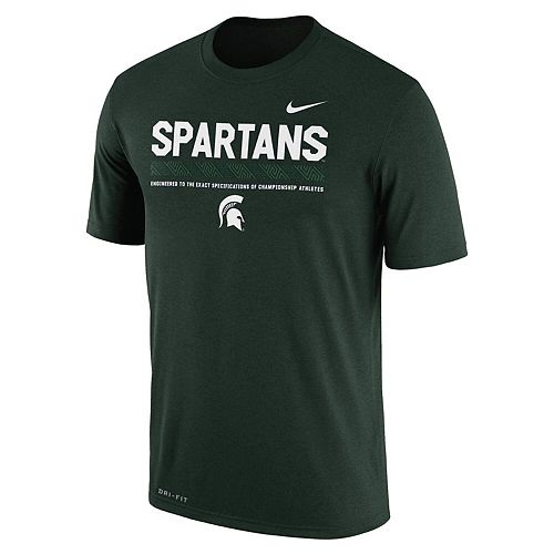 Men's Nike Green Michigan State Spartans 2017 Staff Legend Performance ...