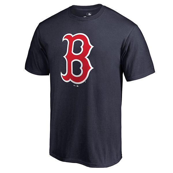 Men's Navy Boston Red Sox Primary Logo T-Shirt