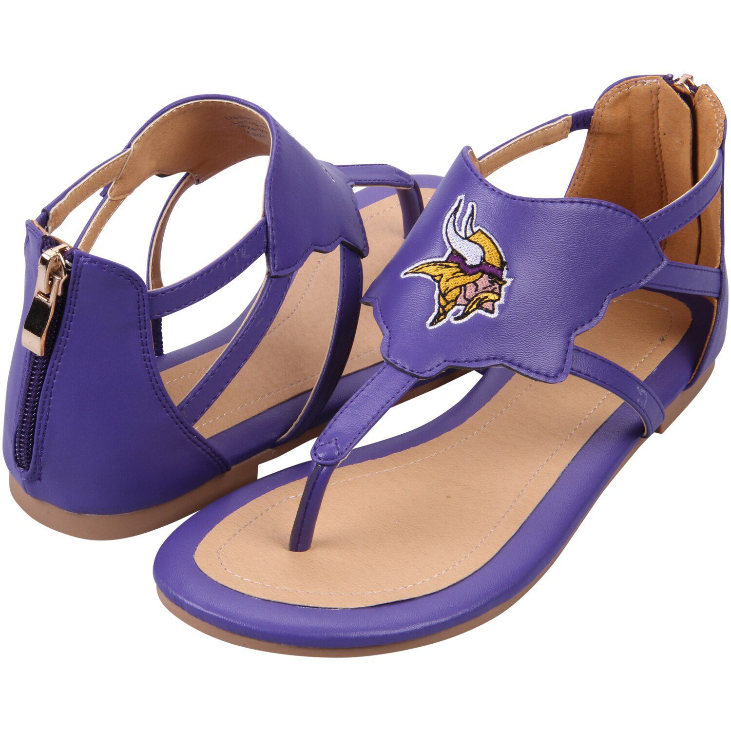 purple gladiator sandals
