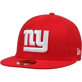 Men's New Era Red New York Giants Omaha 59FIFTY Hat