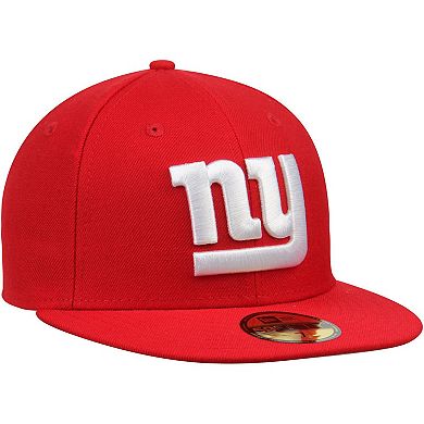 Men's New Era Red New York Giants Omaha 59FIFTY Hat