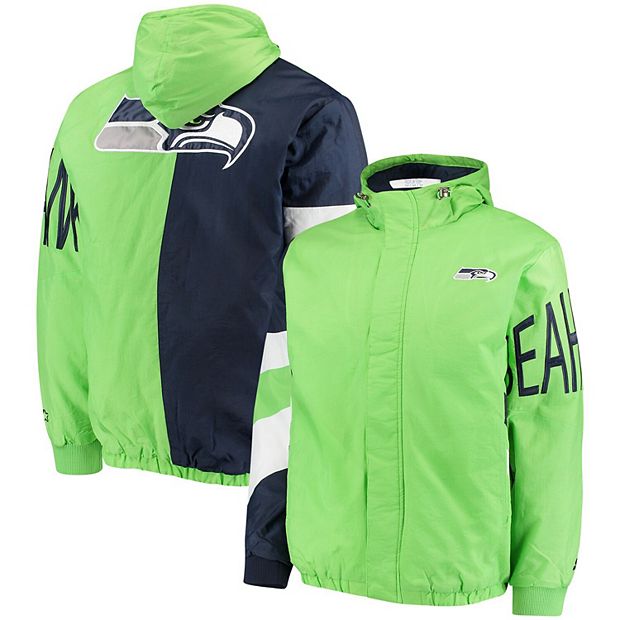 Seattle Seahawks Neon Embroidery Jacket