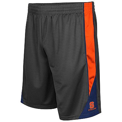 Men's Colosseum Charcoal Syracuse Orange Turnover Shorts
