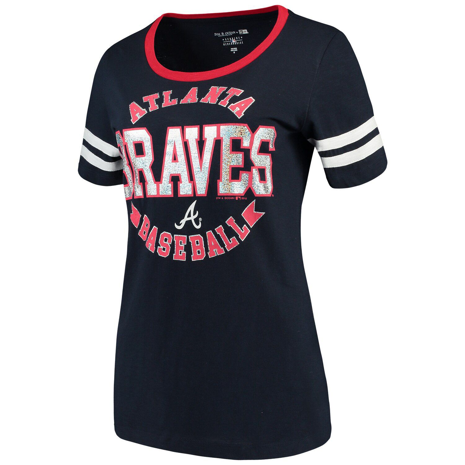 atlanta braves navy jersey